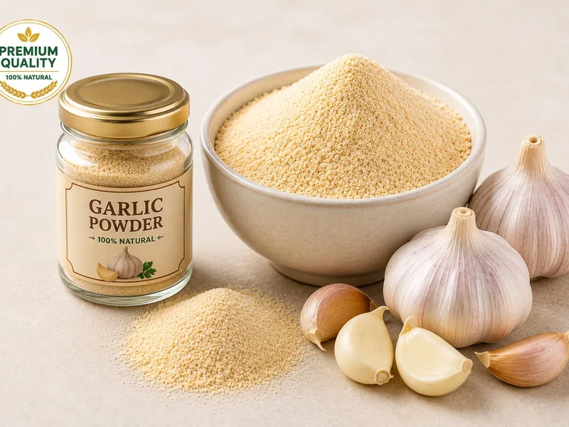 Dehydrated Garlic Flakes & Powder