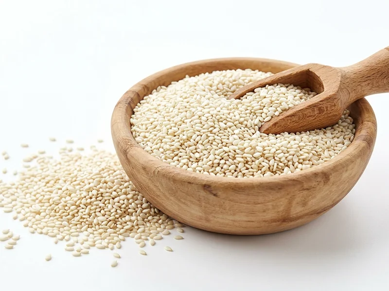 White Sesame Seeds (Natural & Hulled)